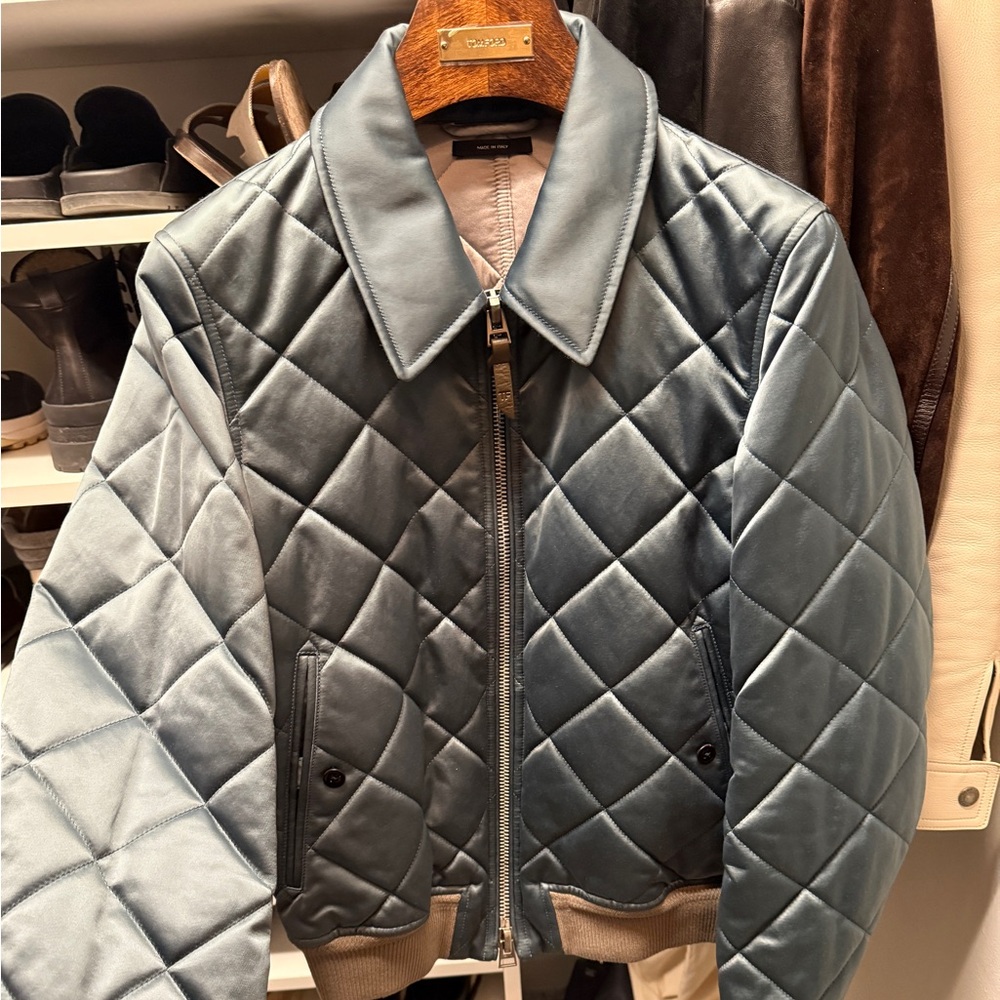 Tom Ford Quilted Bomber size 48